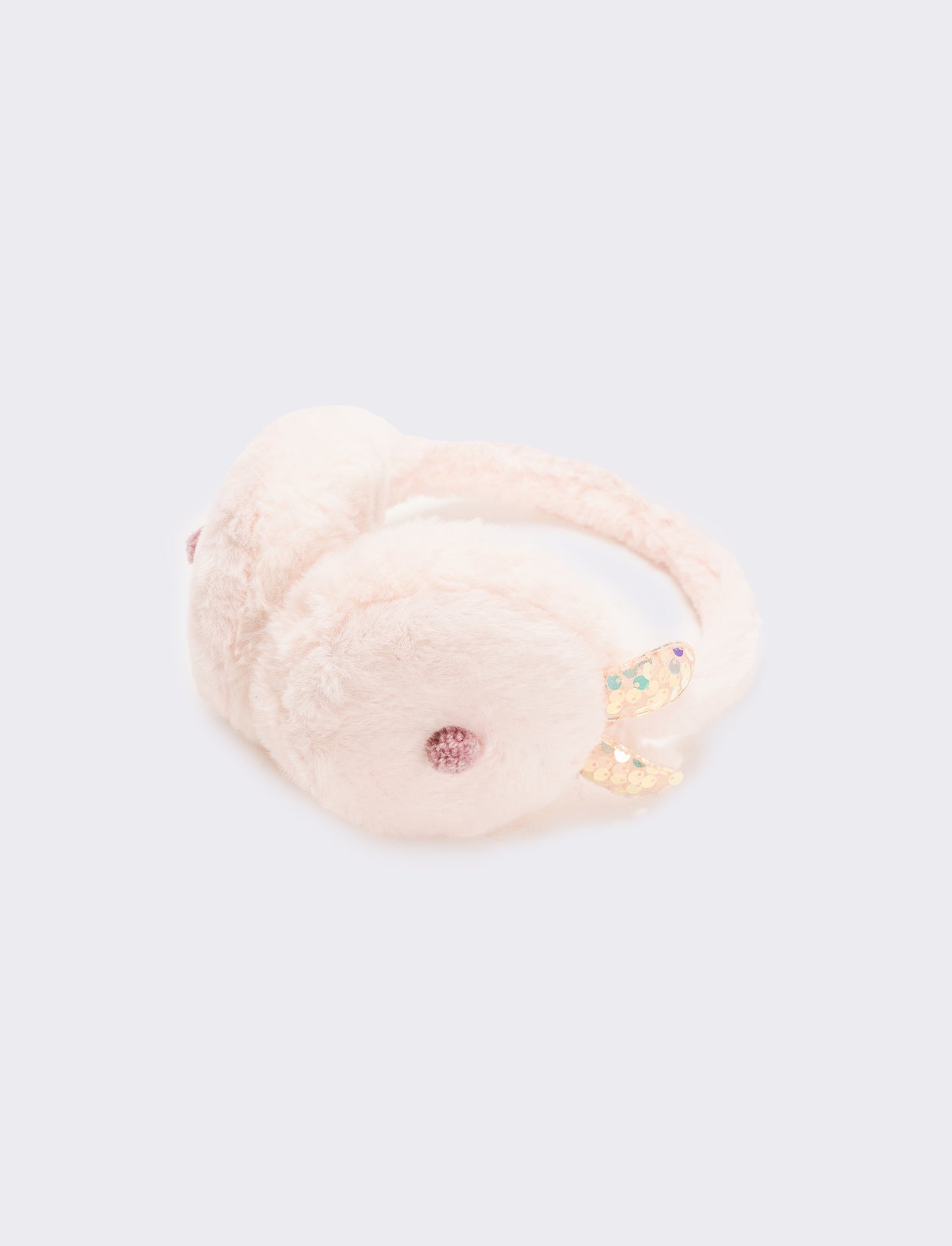 Copriorecchie coniglietta bambina - Rosa