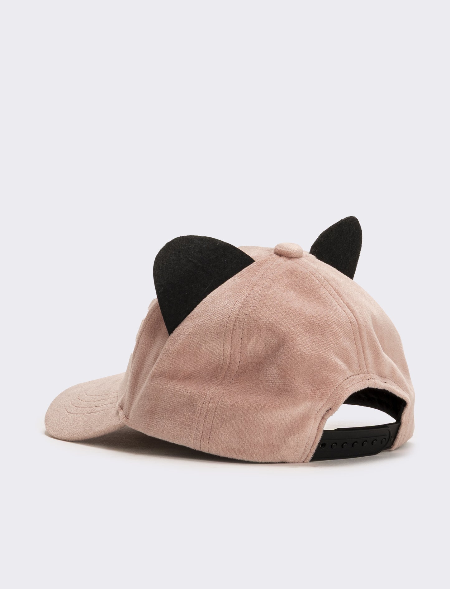 Cappello baseball gattina con strass - Rosa
