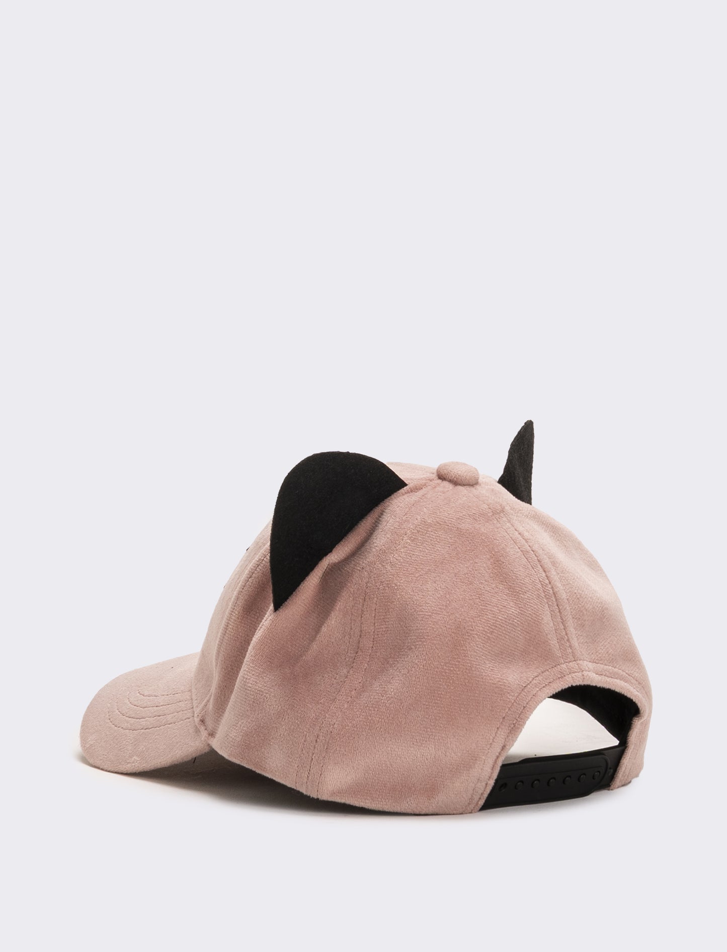 Cappello baseball gattina con strass - Rosa