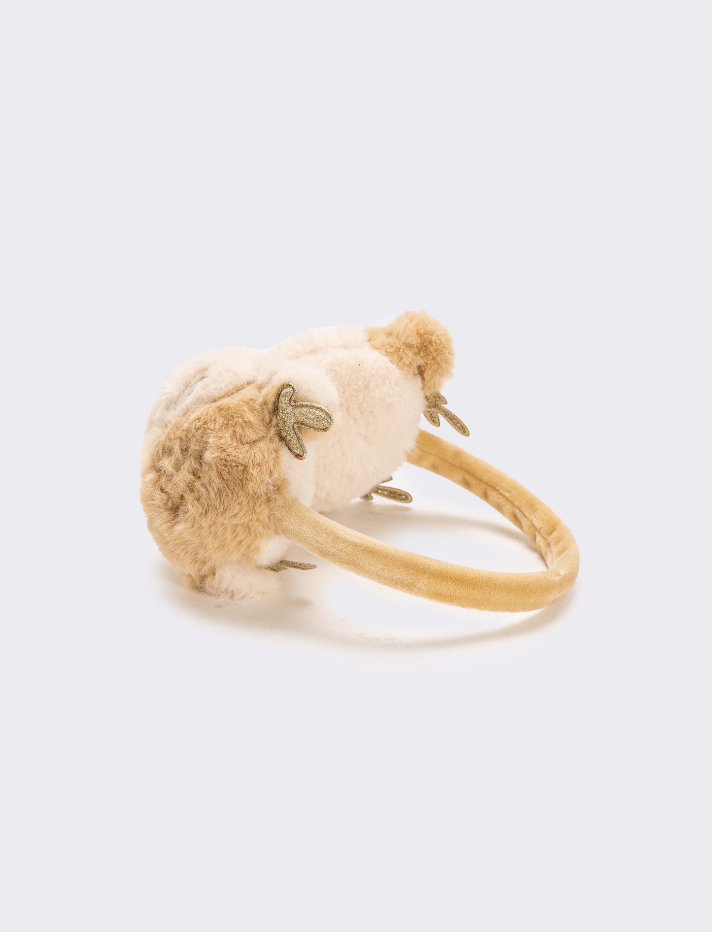 Copriorecchie bambina renna - Beige