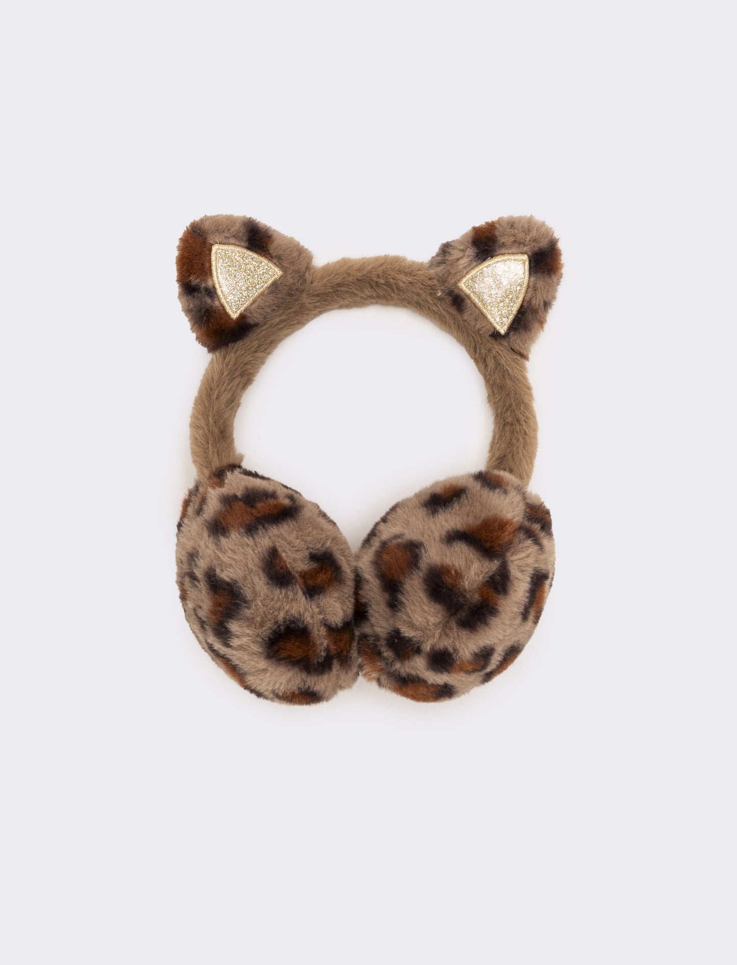 Copriorecchie leopardato con orecchie - Moro