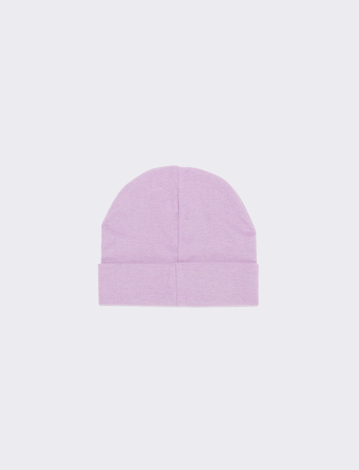 Cappello con risvolto cuori strass in vetro - Lilla