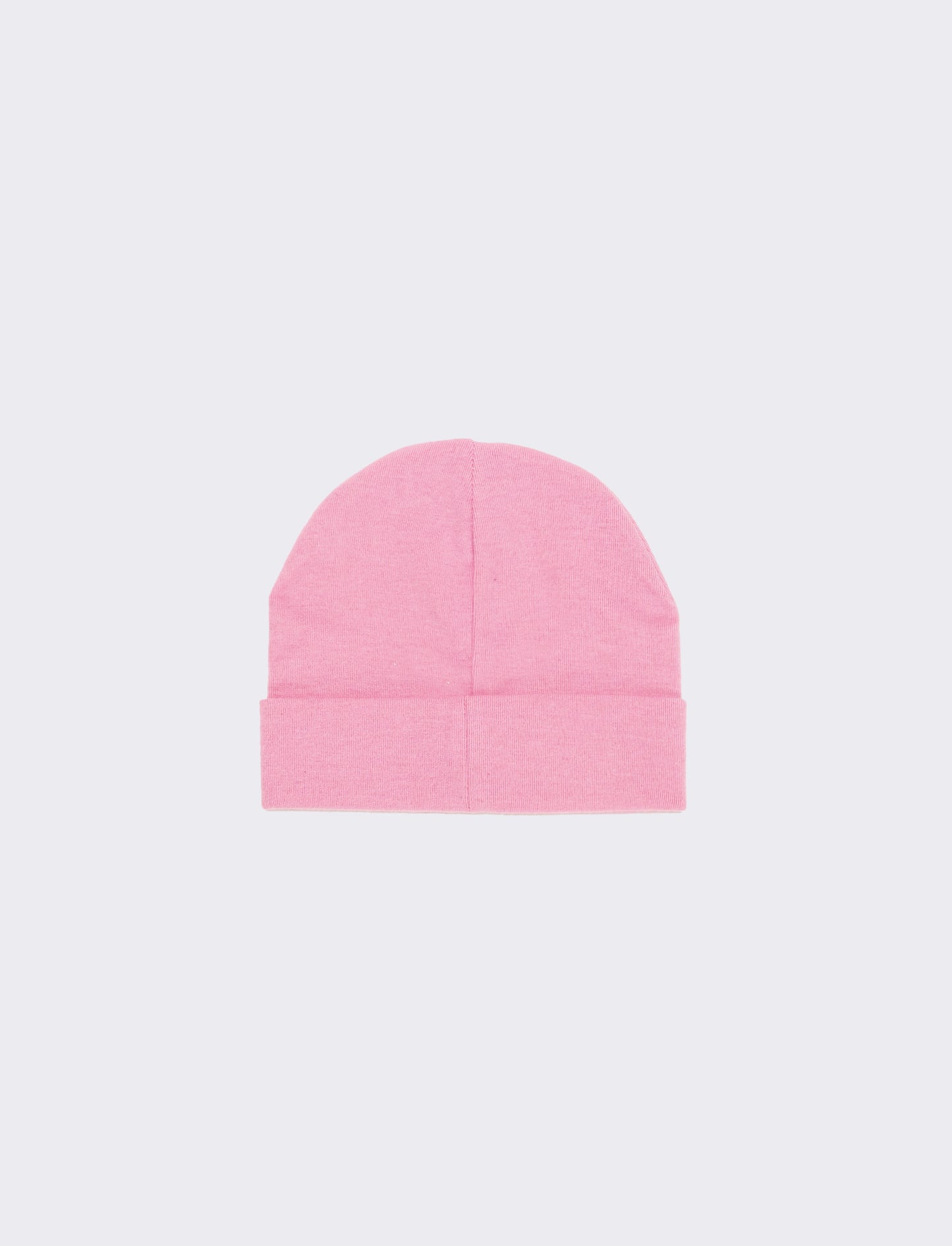 Cappello con risvolto cuori strass in vetro - Rosa