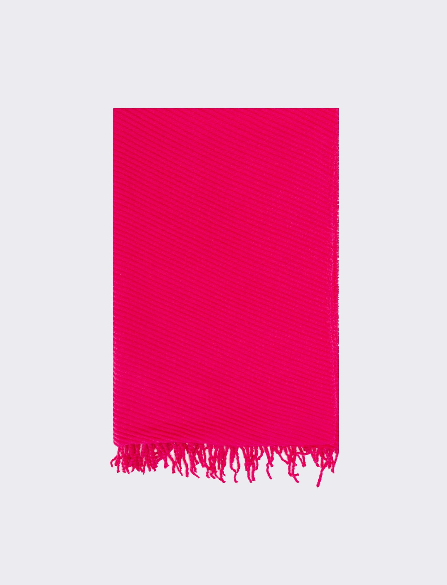 Sciarpa plissettata donna - Fuxia