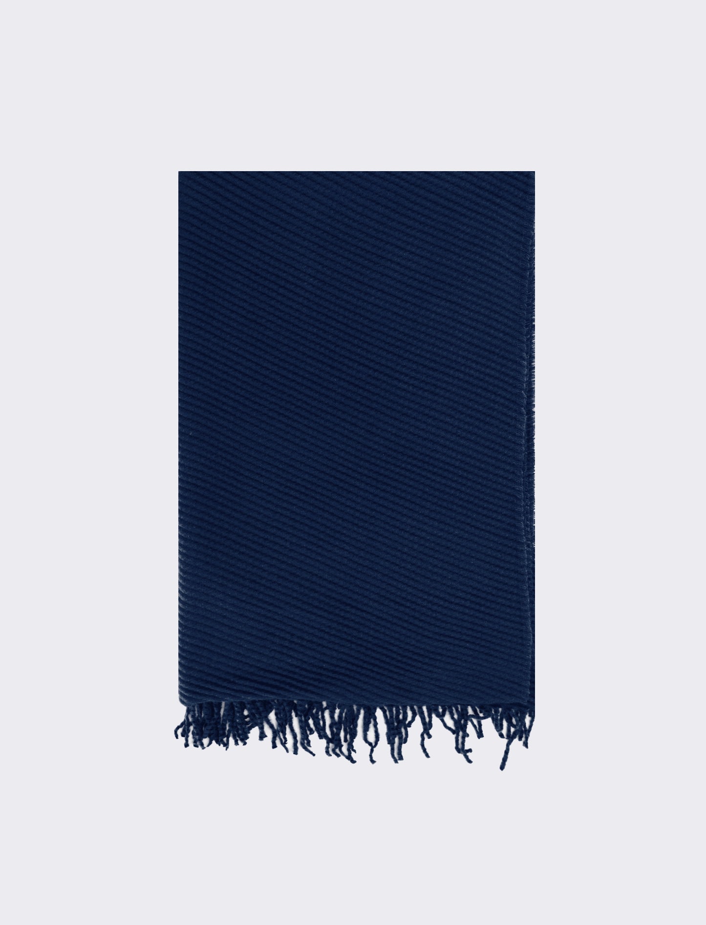 Sciarpa plissettata donna - Blu