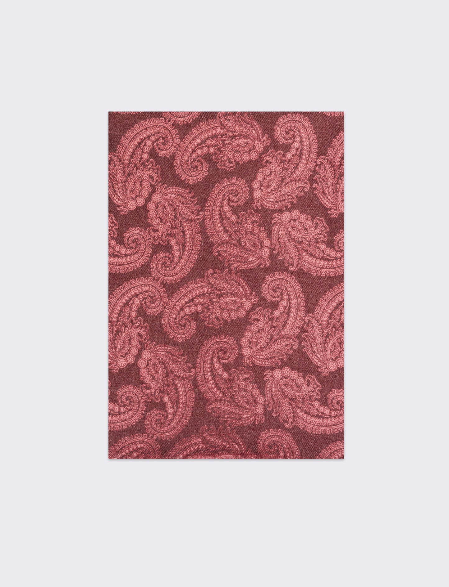 Foulard paisley donna - Rosso