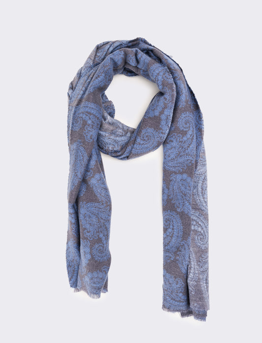 Foulard paisley donna - Denim
