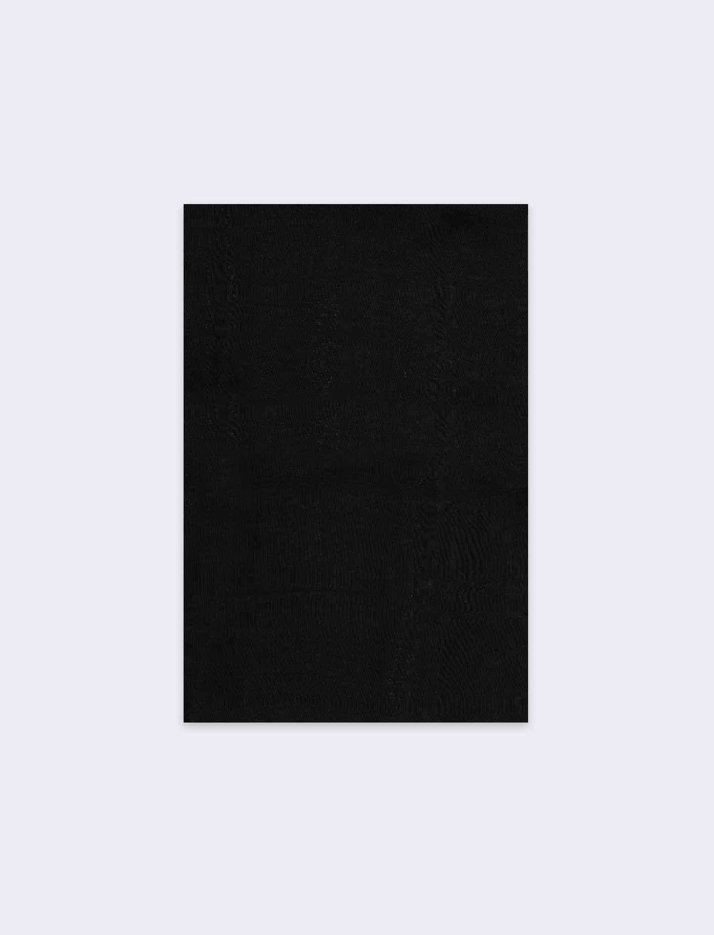 Foulard lucido unito donna - Nero