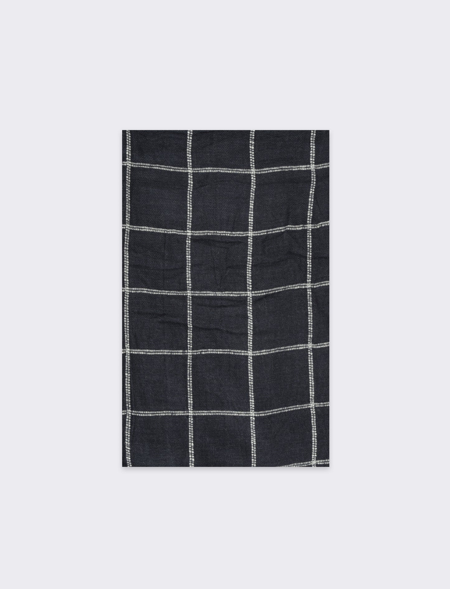 Foulard uomo a quadretti - Blu