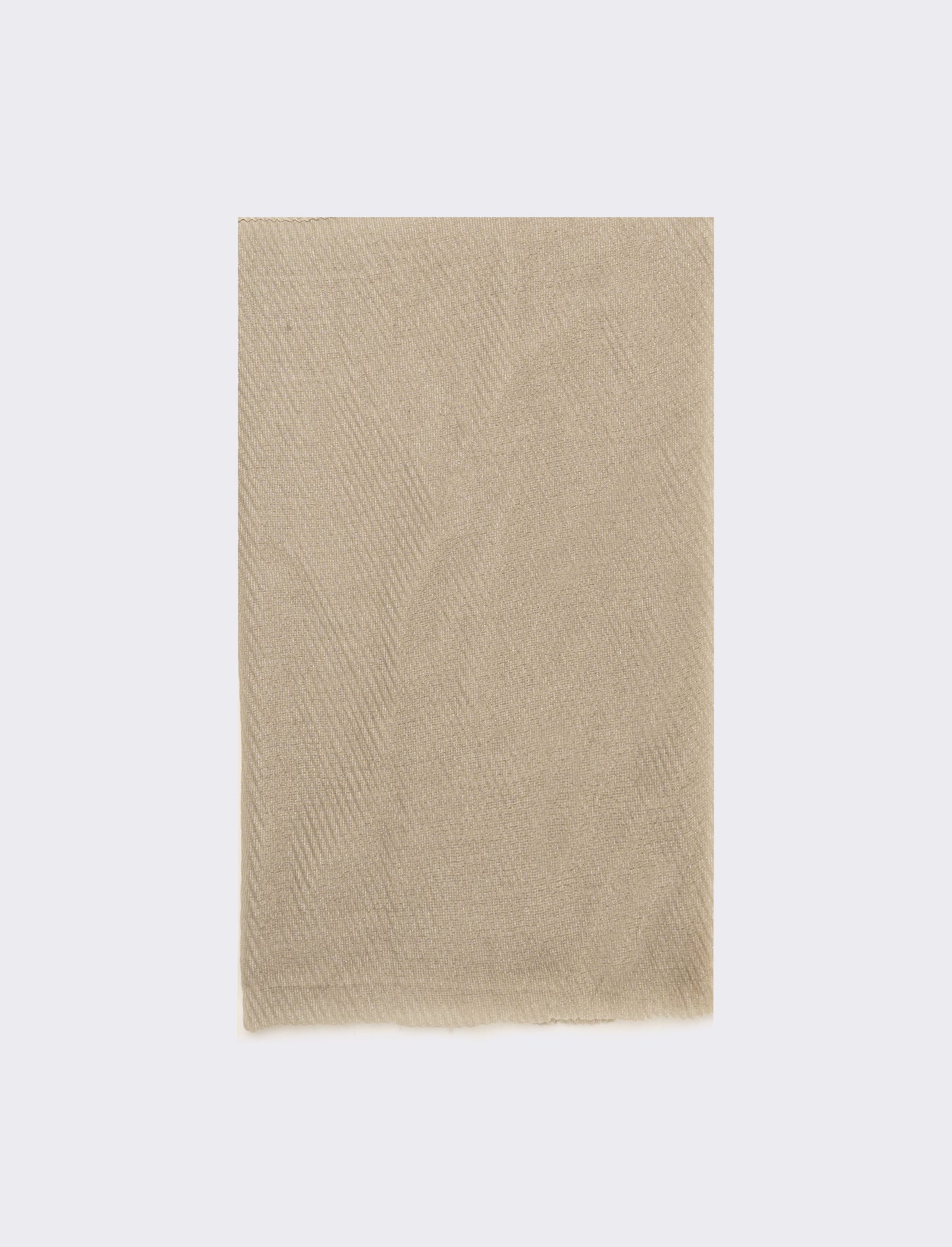 Foulard goffrato lurex - Grigio