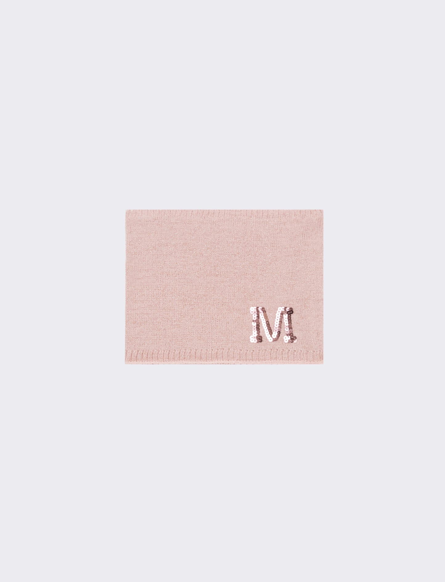 Collo bambina con lettera paillettes - Var 4