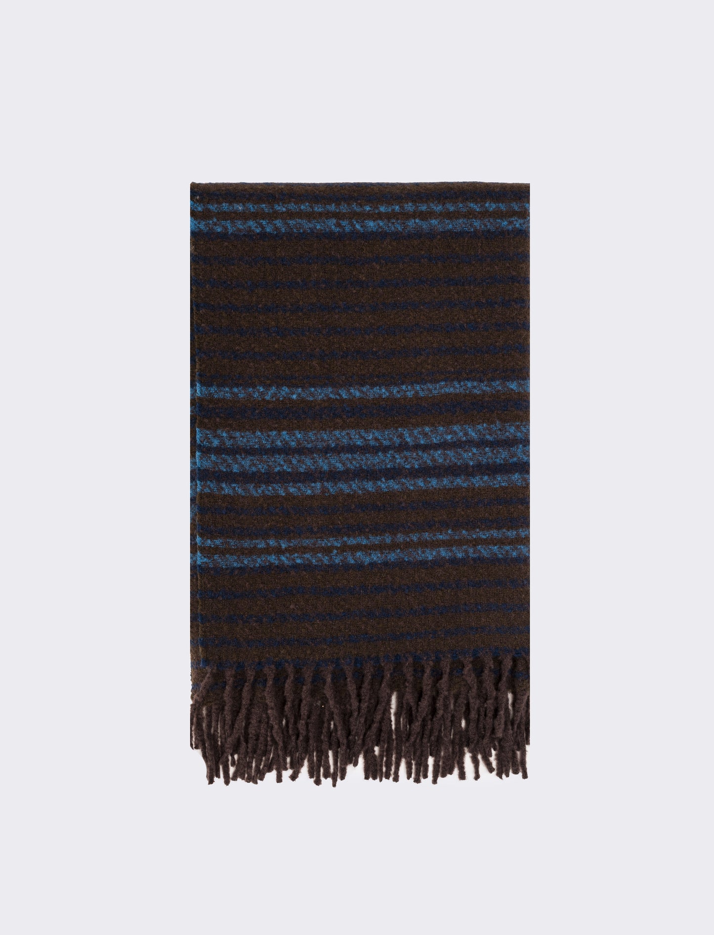Sciarpa uomo righe multicolor - Blu
