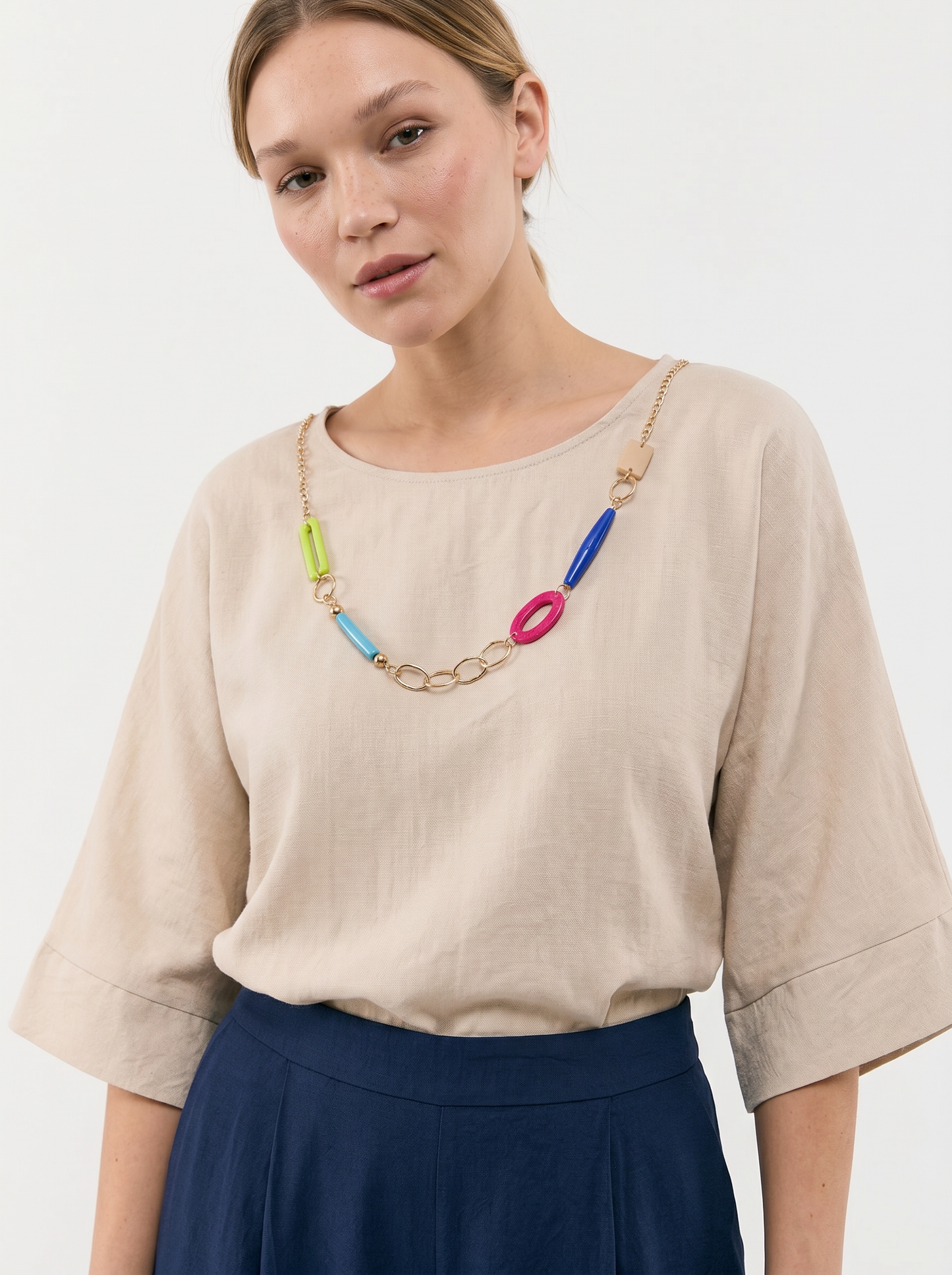 CASACCA MANICA A TRE QUARTI - Beige