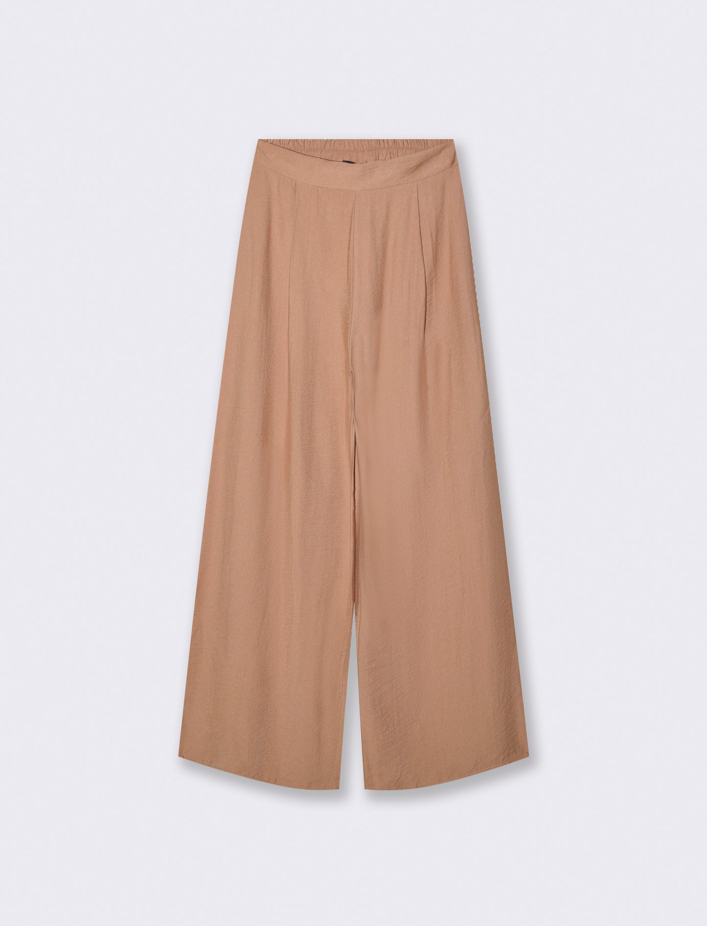 PANTALONE PALAZZO - Beige