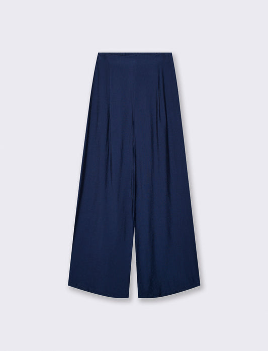 PANTALONE PALAZZO - Blu