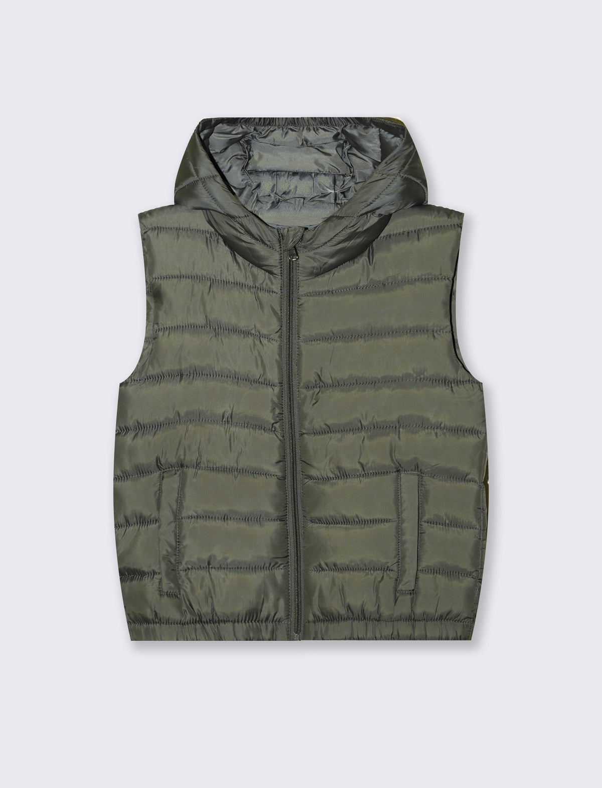 GILET IMBOTTITO LEGGERO - Verde militare
