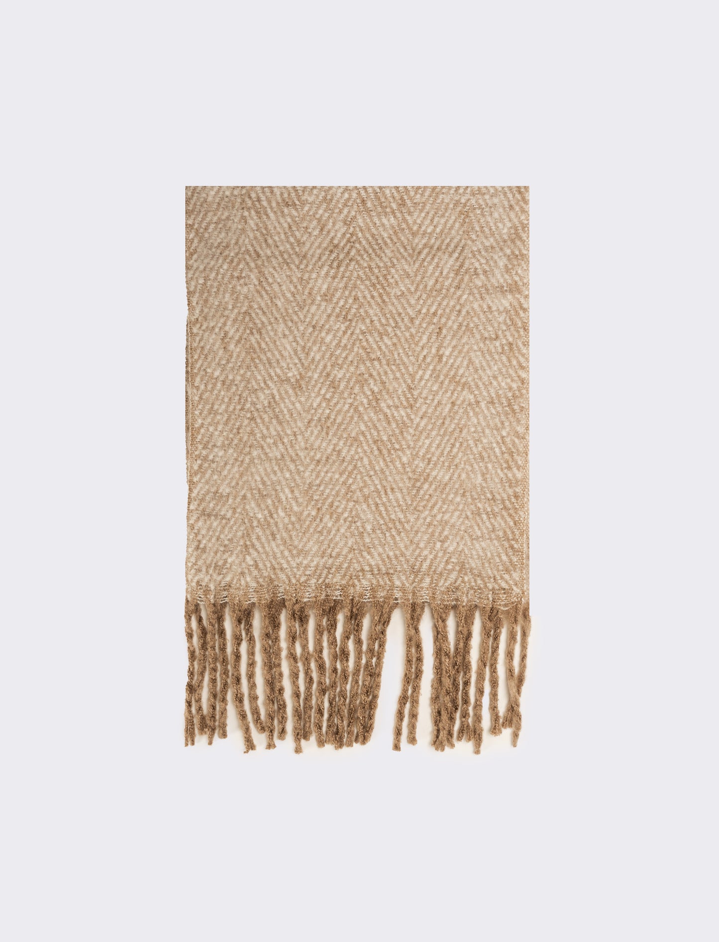 Sciarpa spigata donna - Beige