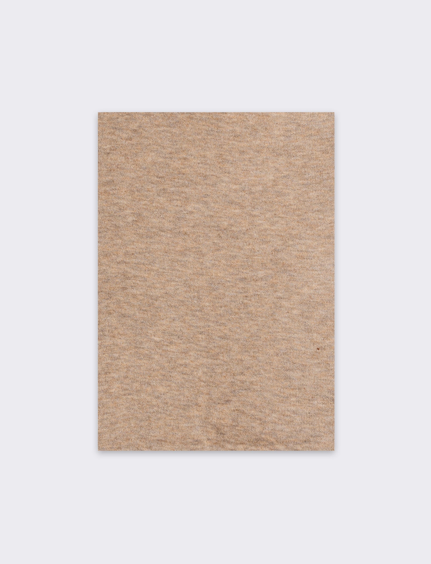 Sciarpa donna in maglia rasata - Beige