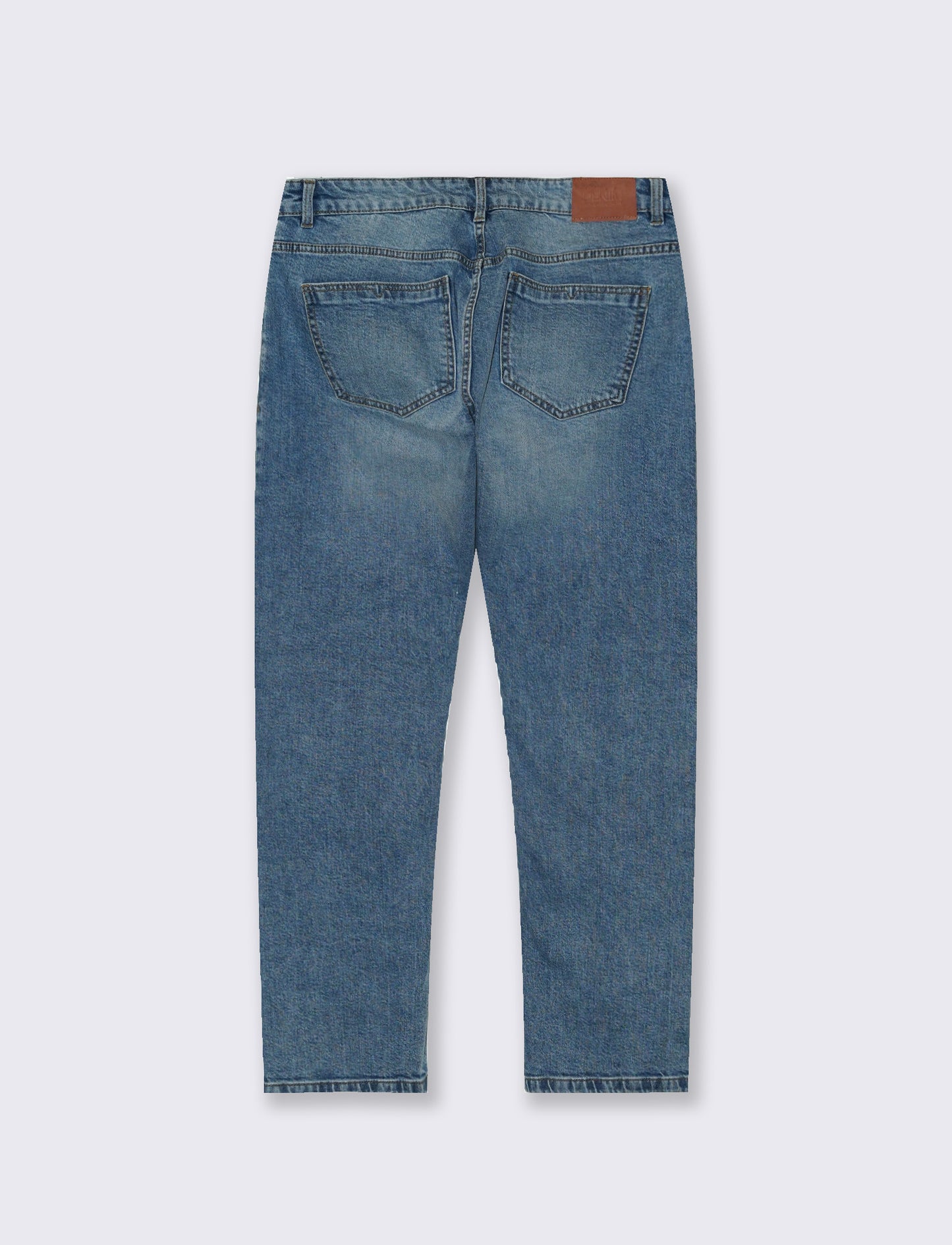 JEANS REGULAR FIT BLU MEDIO - Denim