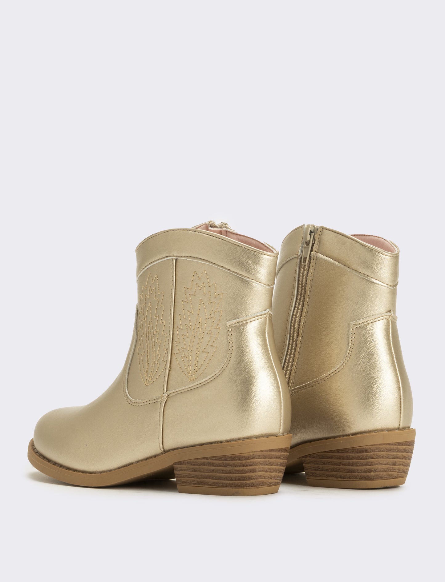Stivaletto cowgirl da bambina - Oro