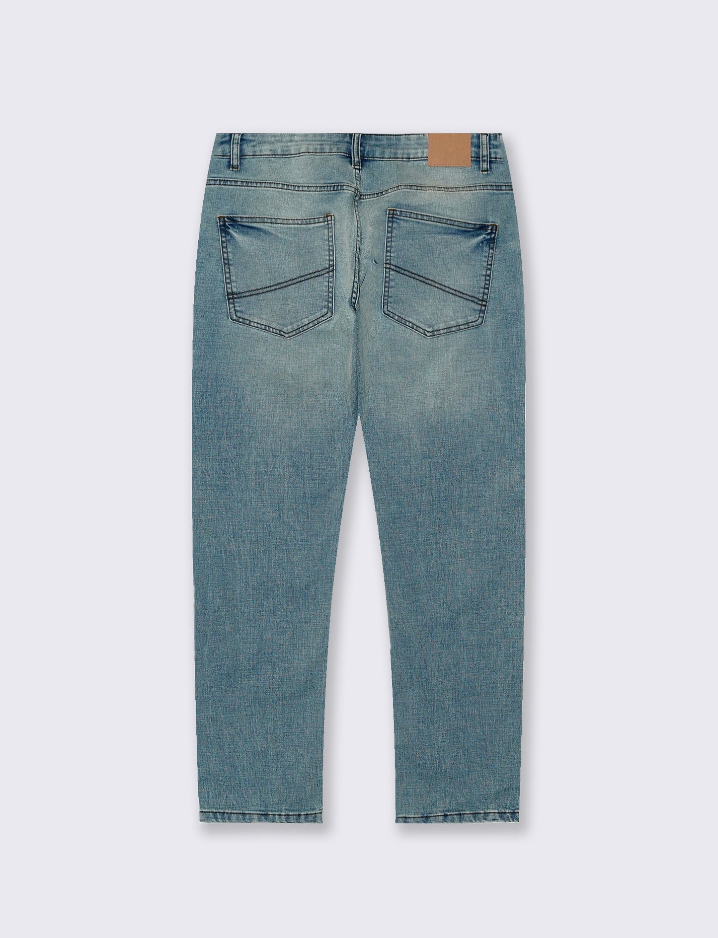JEANS SLIM FIT BLU CHIARO. - Denim chiaro