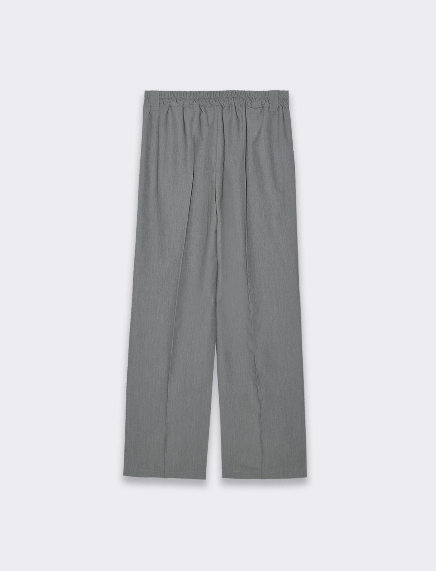 Pantalone a palazzo confort fit da donna - Grigio chiaro mel.