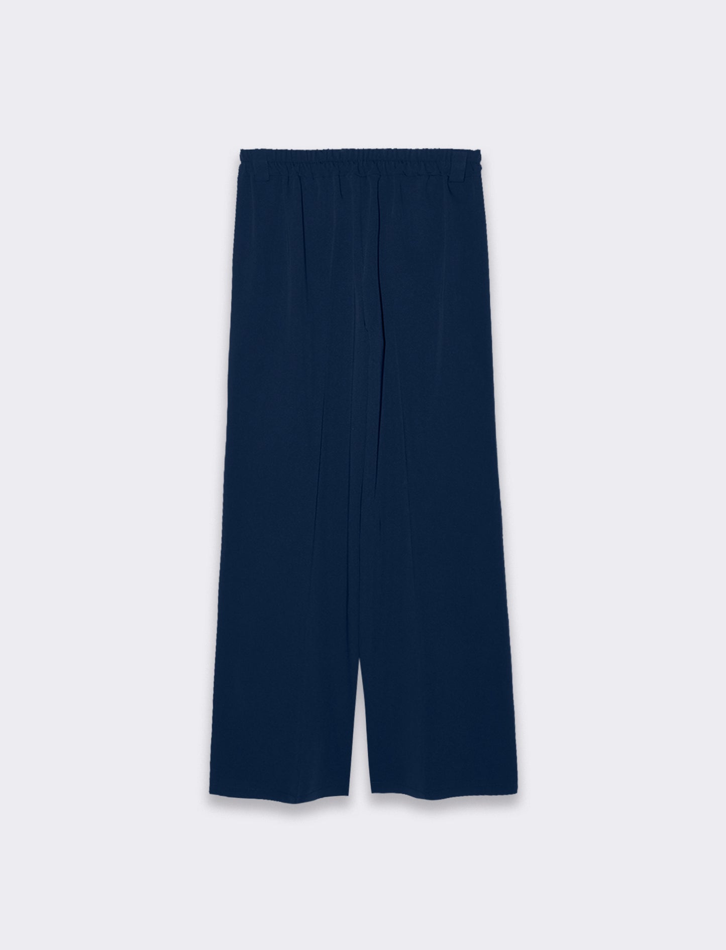 Pantalone a palazzo confort fit da donna - Blu