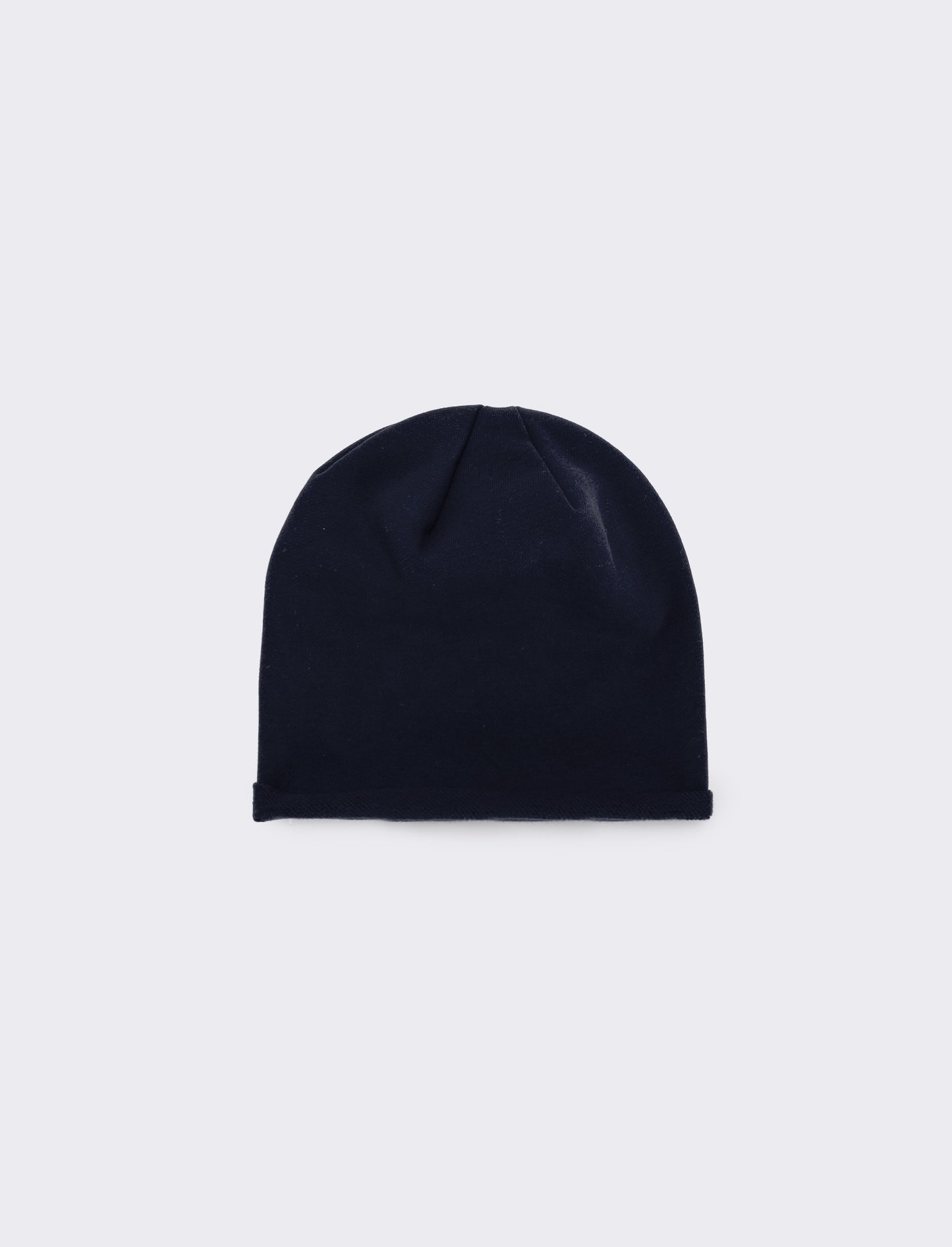 Cappello cuffia in french terry bambino - Blu