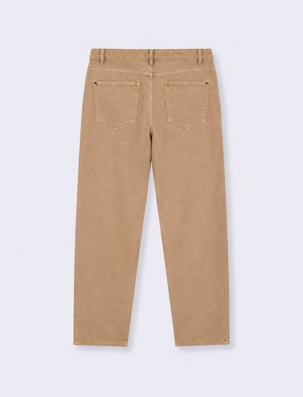 PANTALONI 5 TASCHE SLIM FIT - Beige