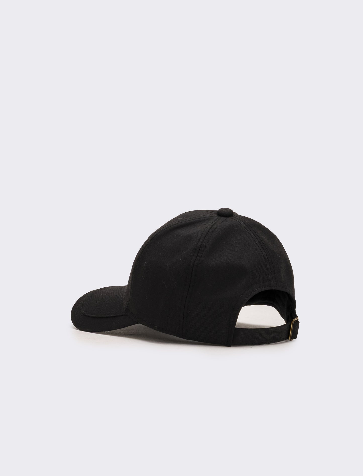 Cappello baseball in nylon con ricamo - Nero