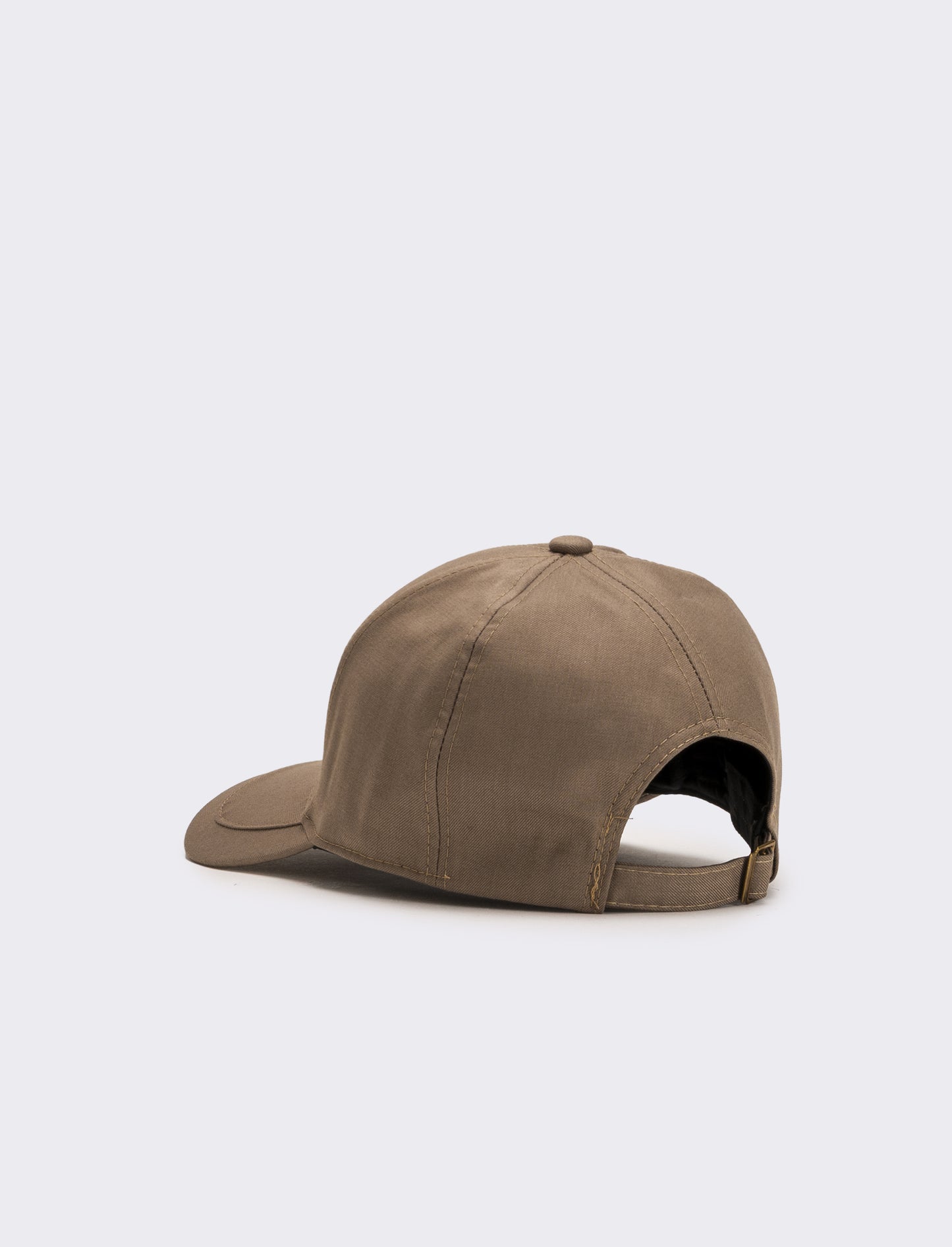 Cappello baseball in nylon con ricamo - Beige
