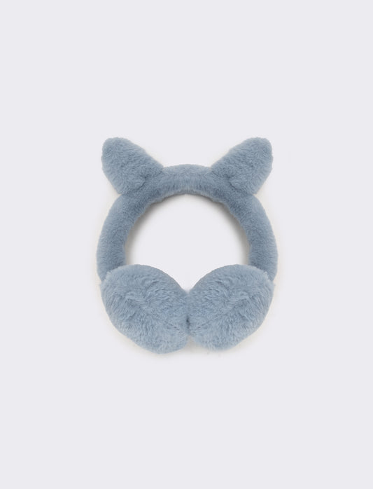 Paraorecchie coniglio bambina - Denim