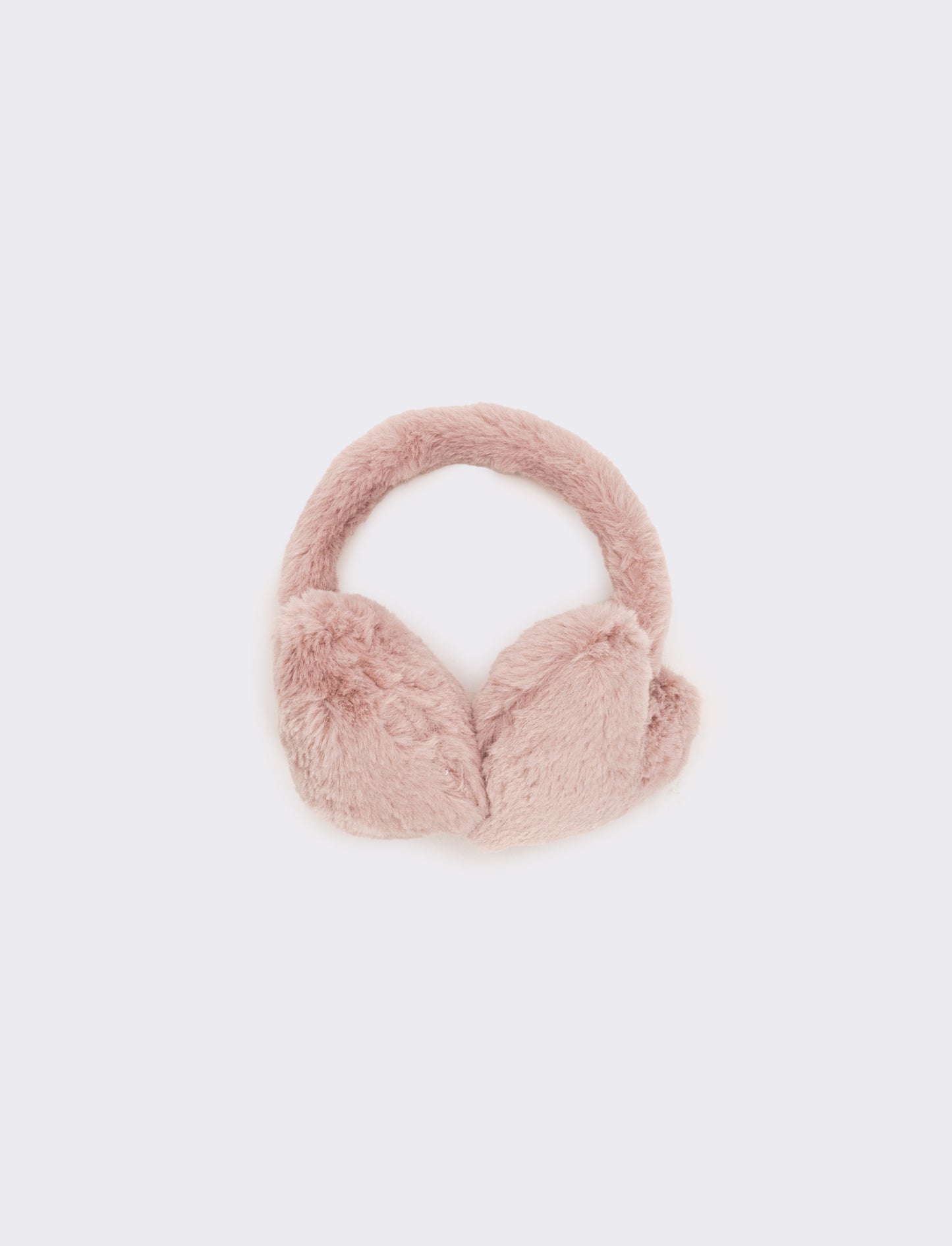 Copriorecchie bambina a cuore - Rosa