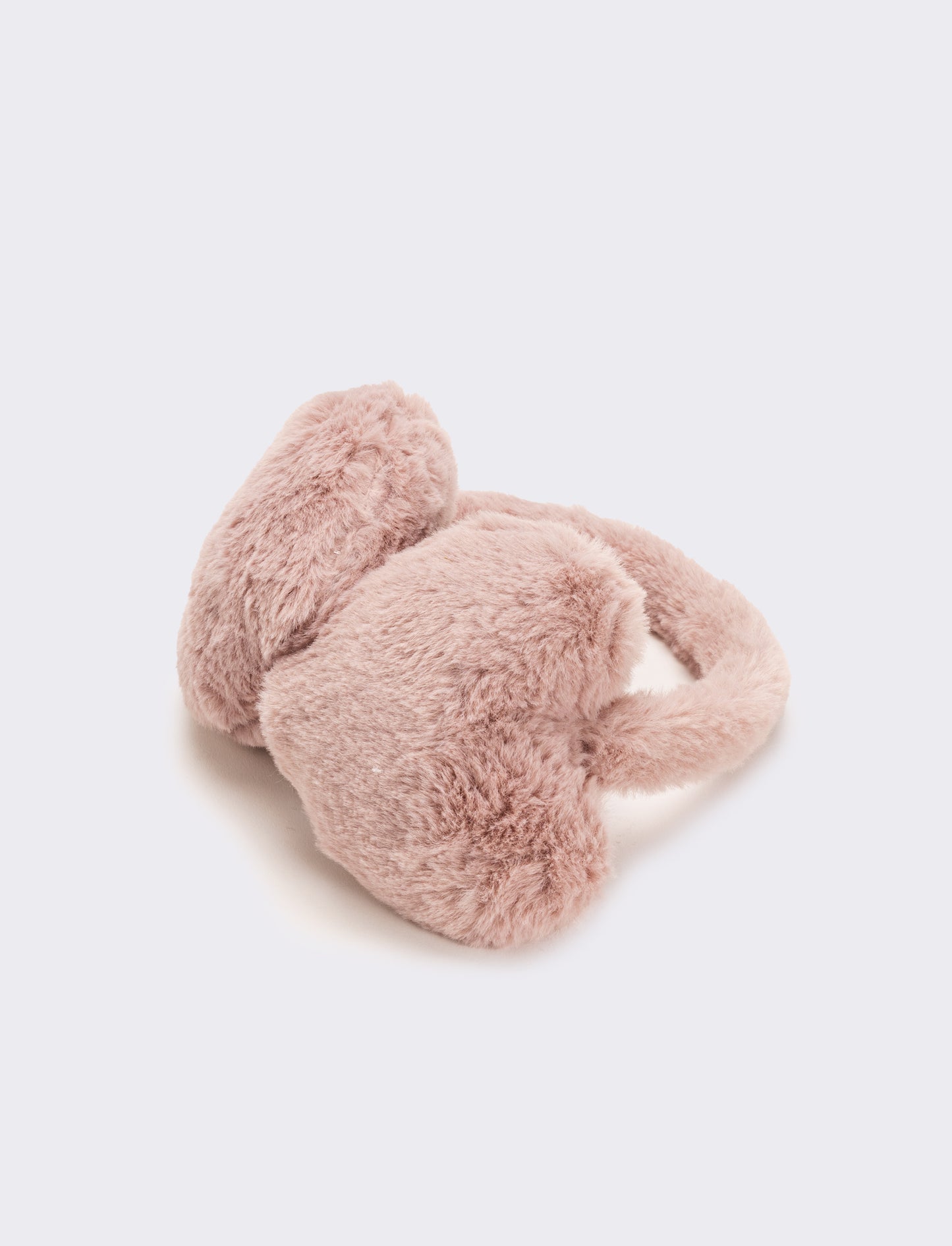 Copriorecchie bambina a cuore - Rosa