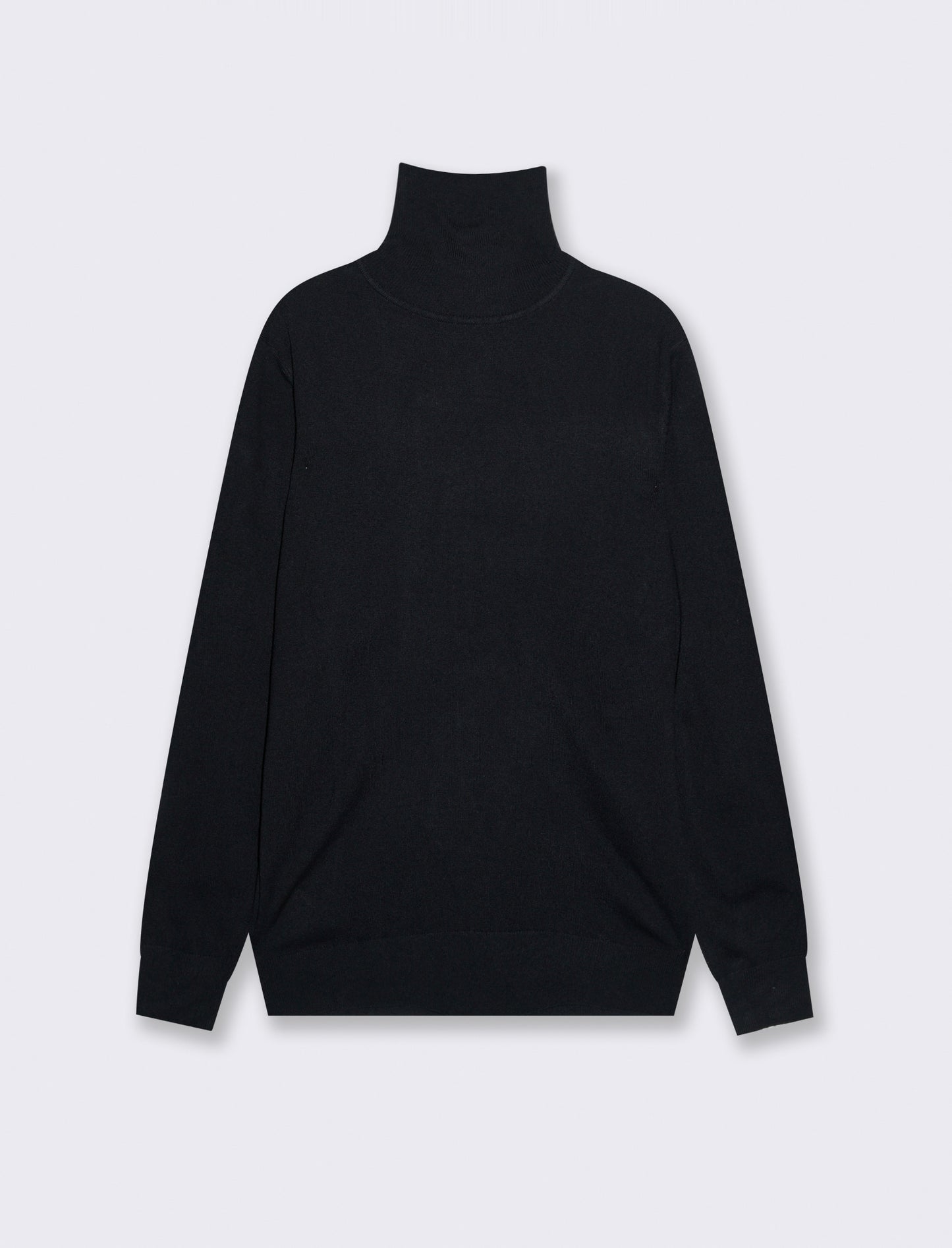 MAGLIA COLLO ALTO BASIC - Blu