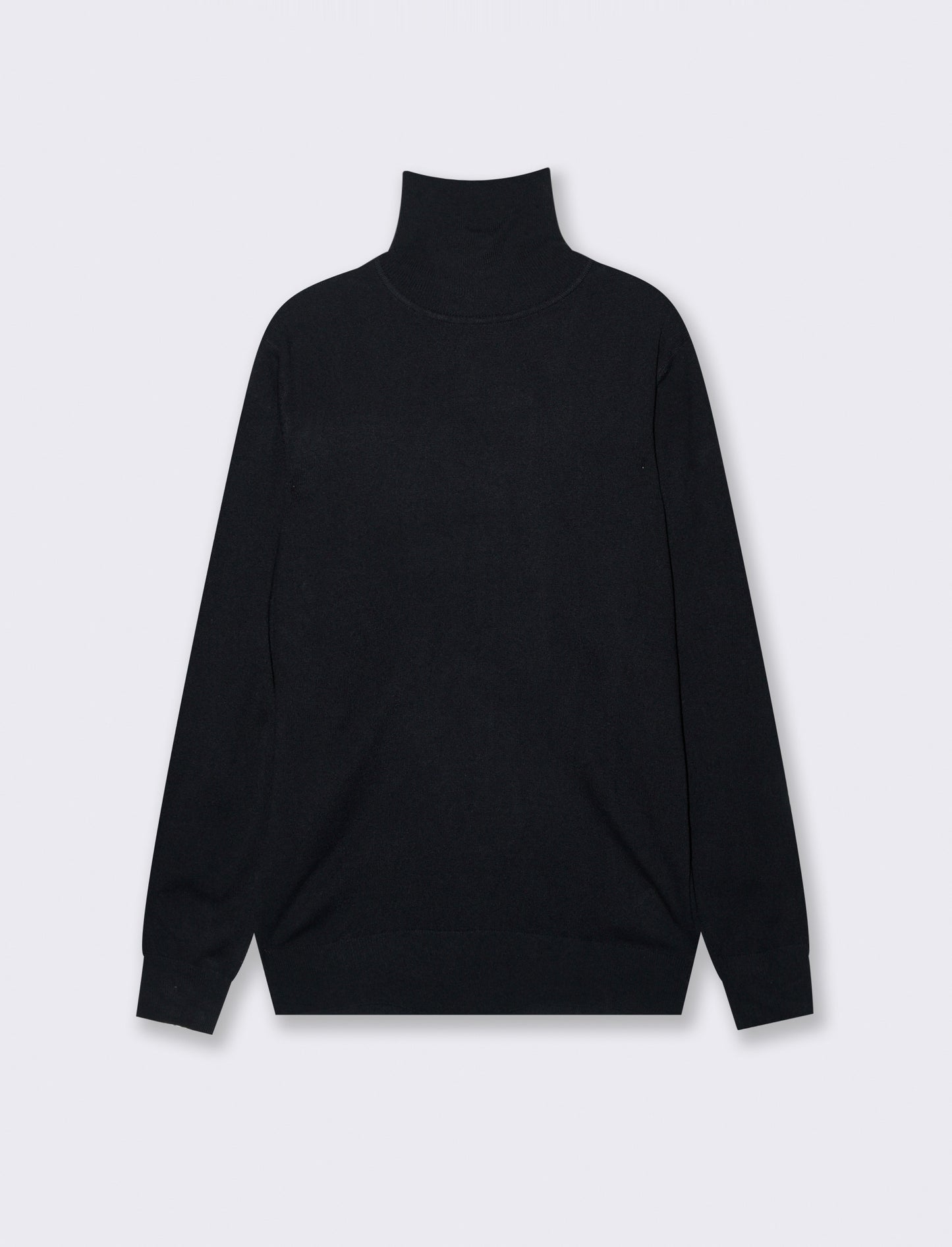 MAGLIA COLLO ALTO BASIC - Blu