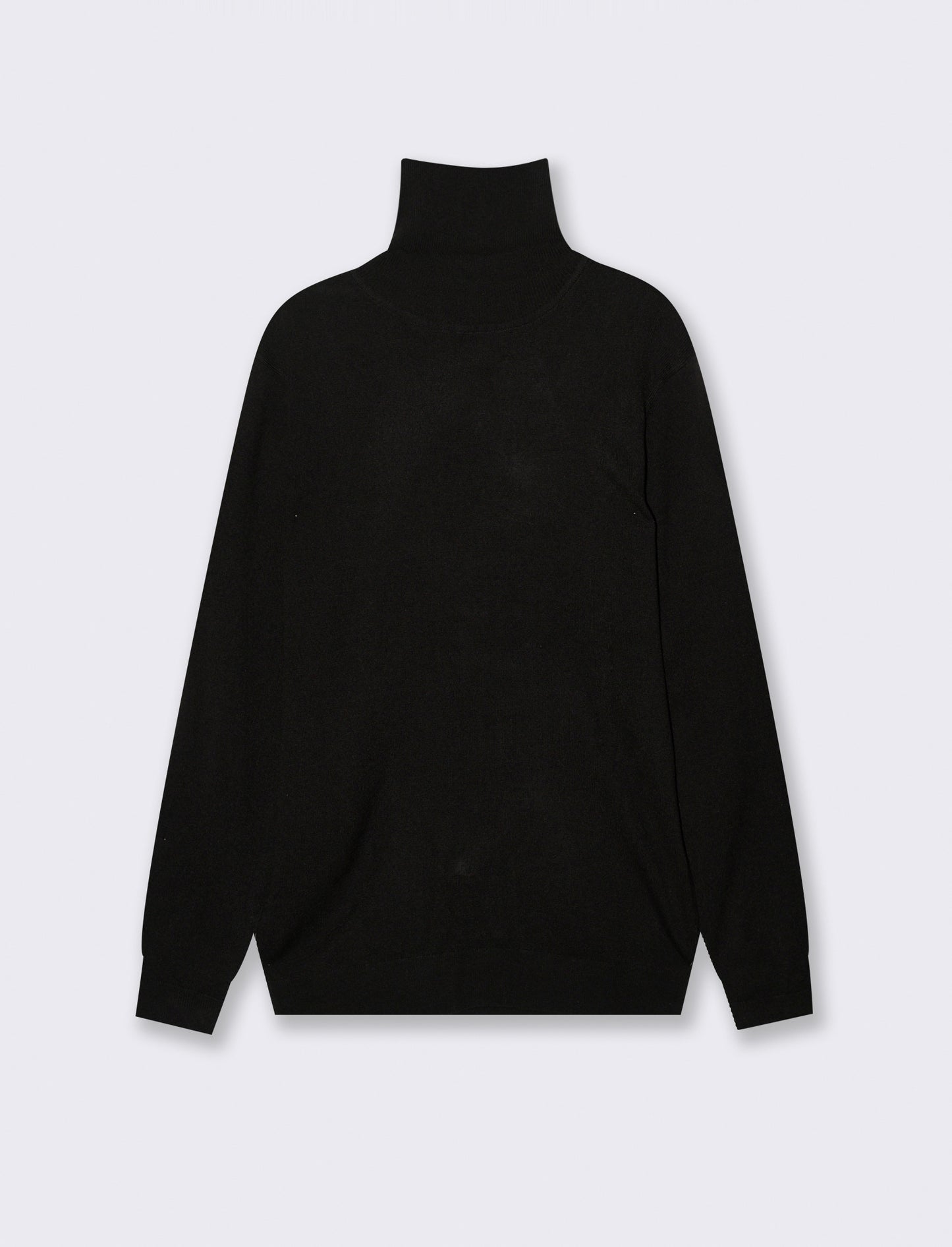 MAGLIA COLLO ALTO BASIC - Nero
