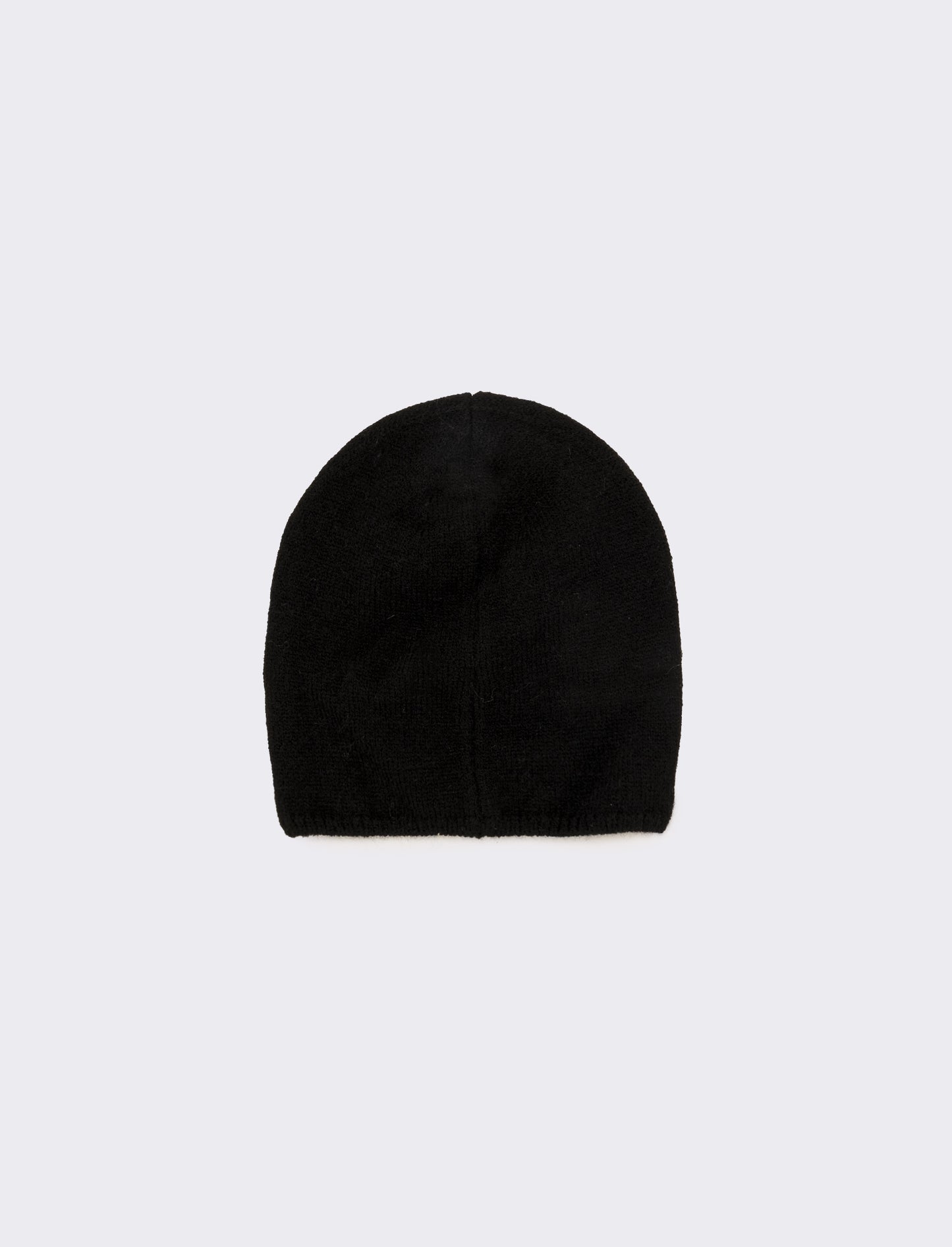 Cappello cuffia con fiocchetti velluto - Nero