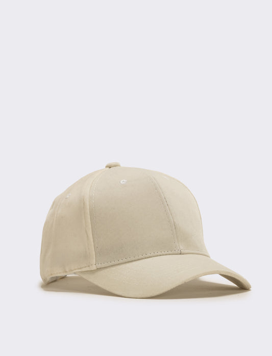 Cappello baseball velluto donna - Bianco