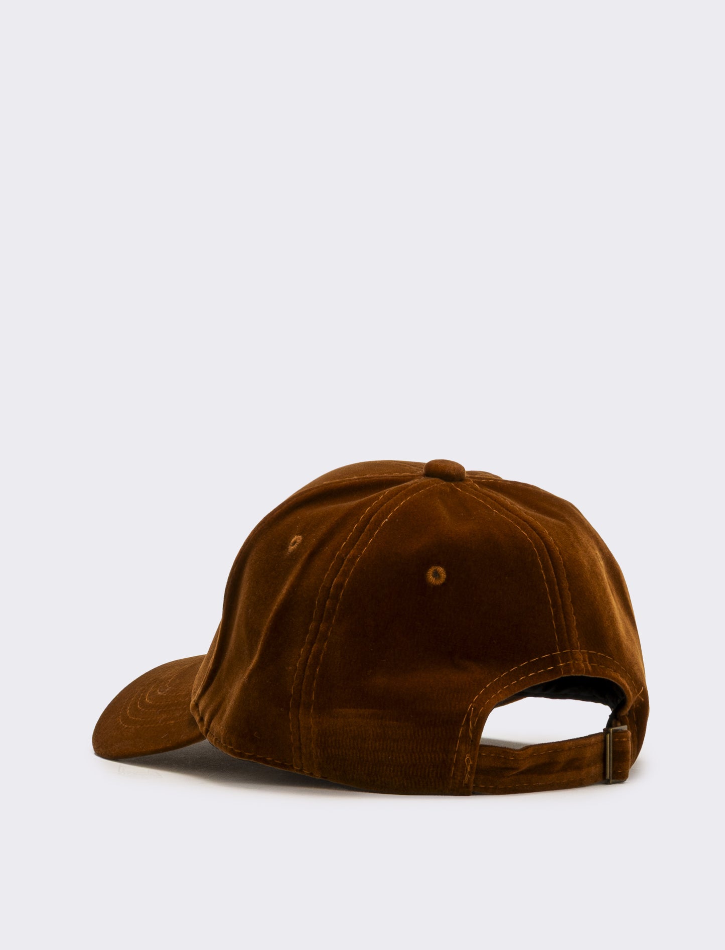 Cappello baseball velluto donna - Ocra