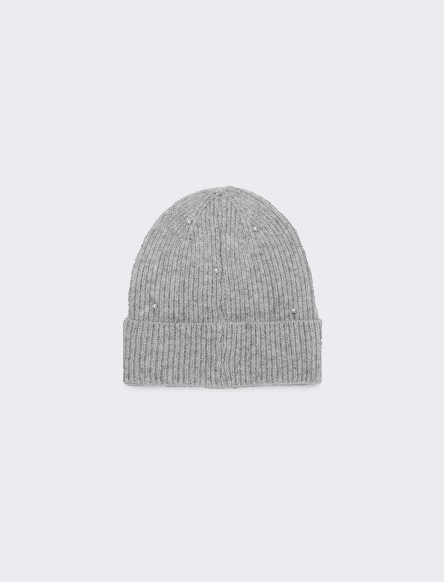 Cappello con fiocchetti in perle - Grigio