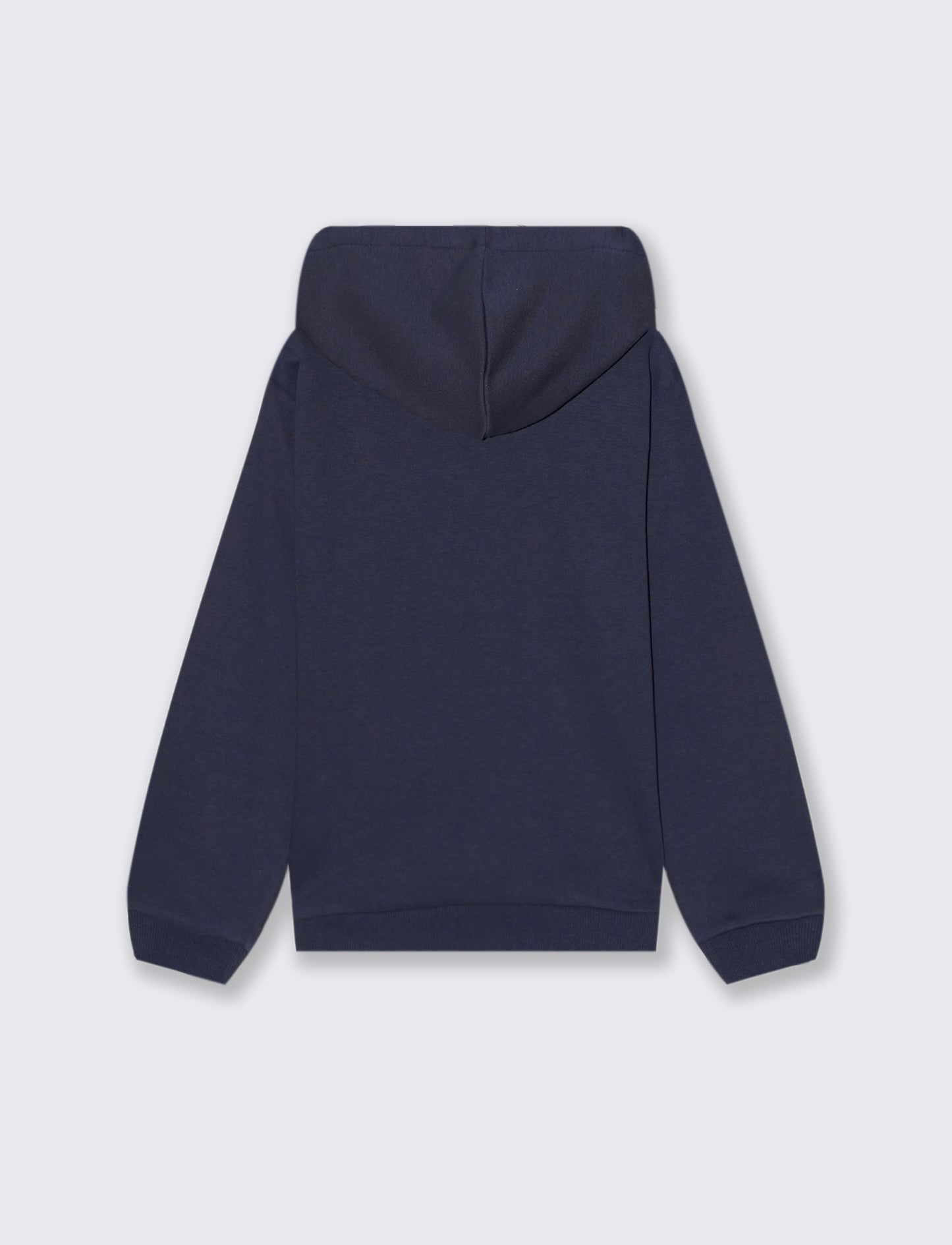 FELPA GIROCOLLO CON CAPPUCCIO - Blu