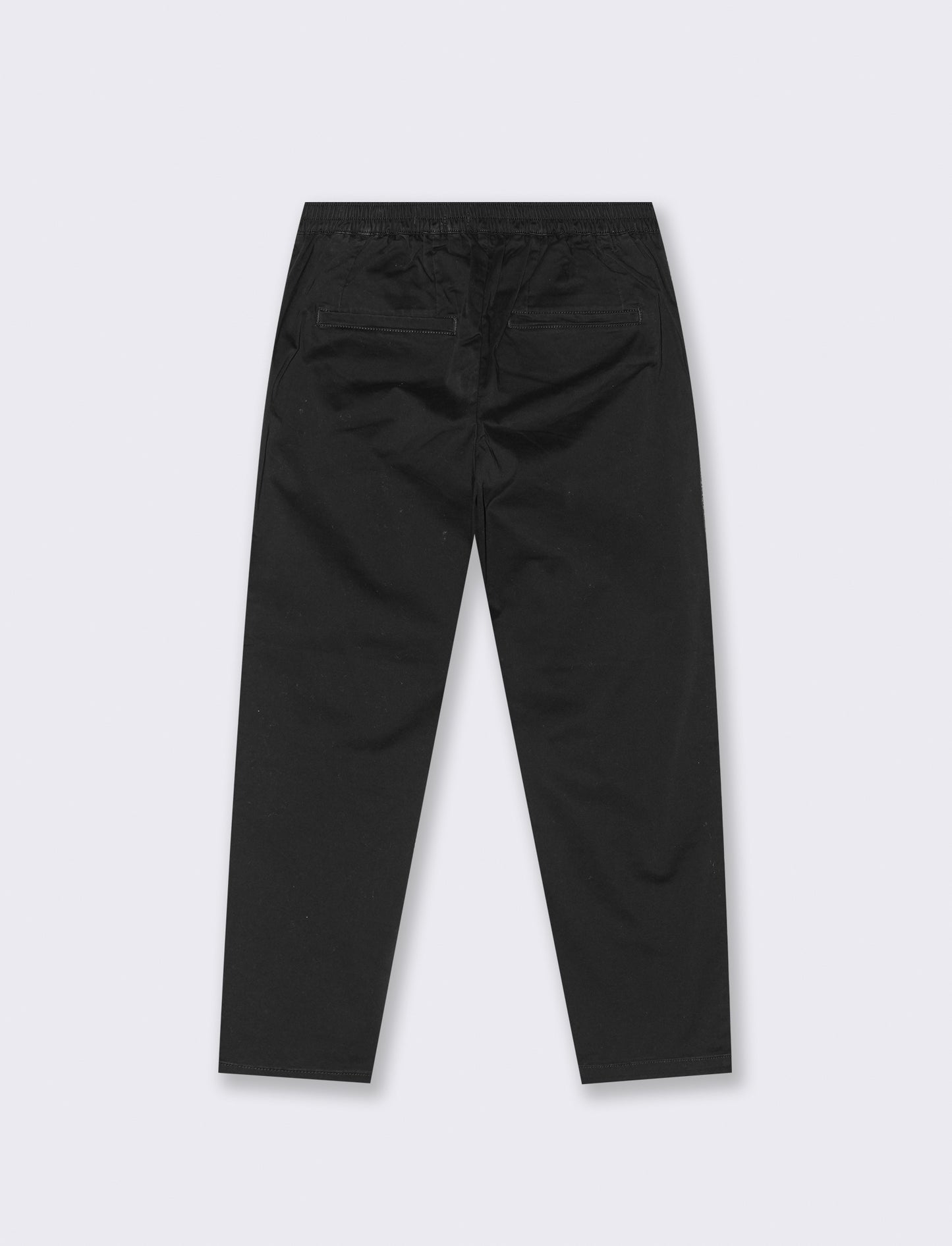PANTALONI CHINO RELAXED TESSUTO PREMIUM - Nero