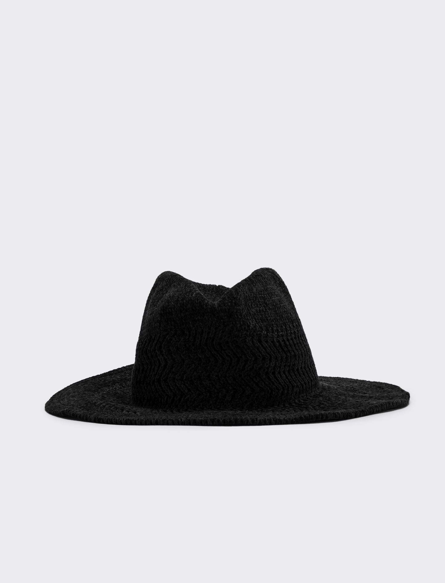 Cappelli cowboy in ciniglia traforato - Nero