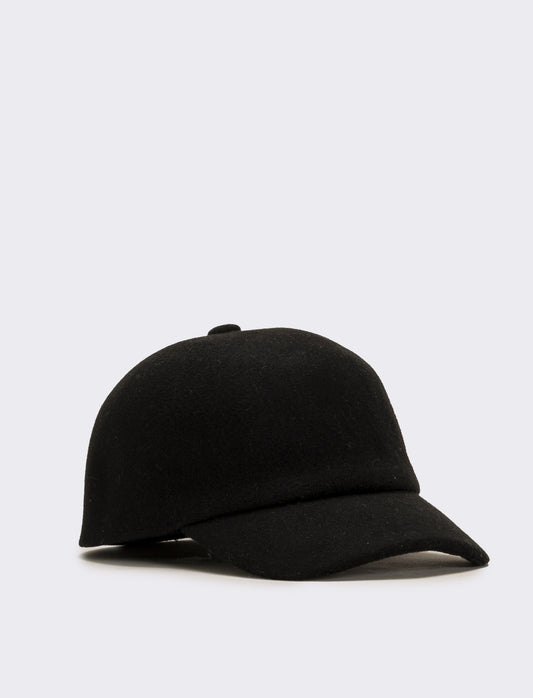 Cappello donna berretto unito cavallerizza - Nero