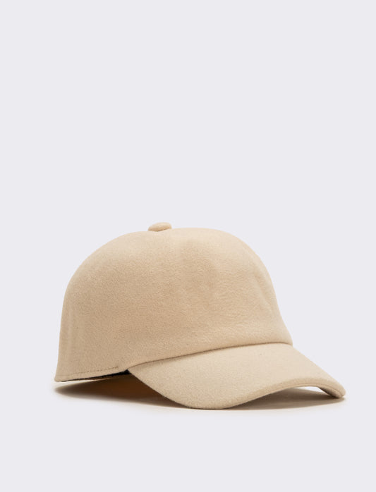 Cappello donna berretto unito cavallerizza - Beige