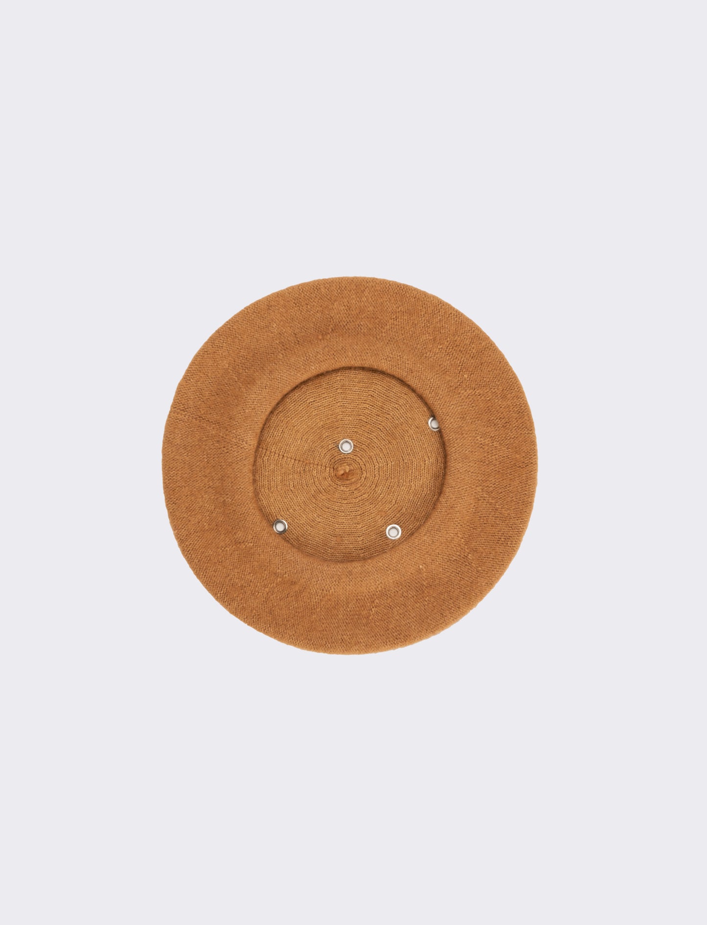 Cappello basco donna con rivetti - Beige