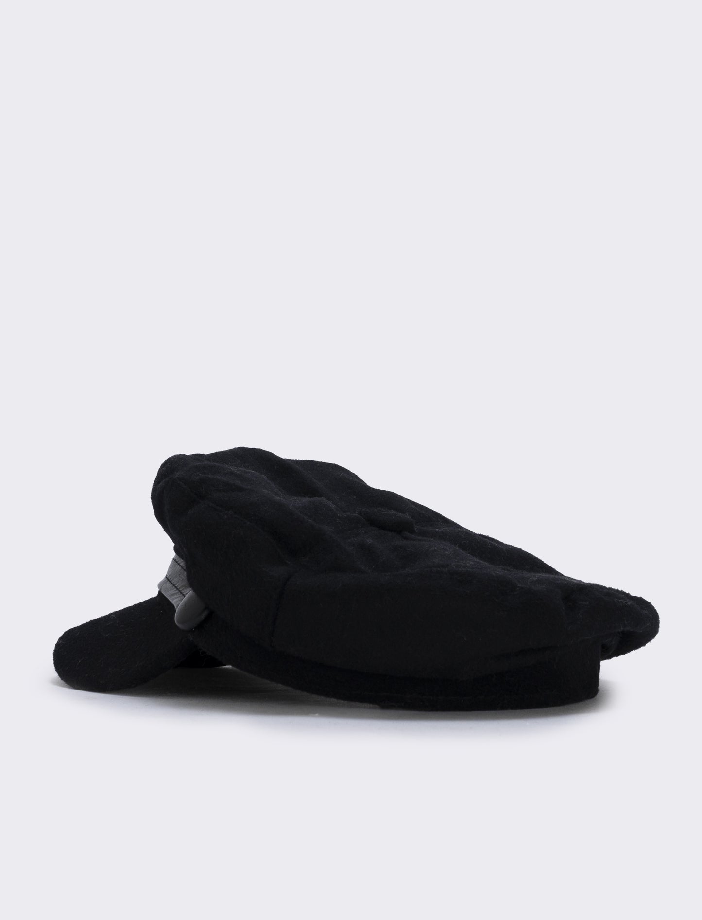 Cappello berrettone donna leopardato - Nero