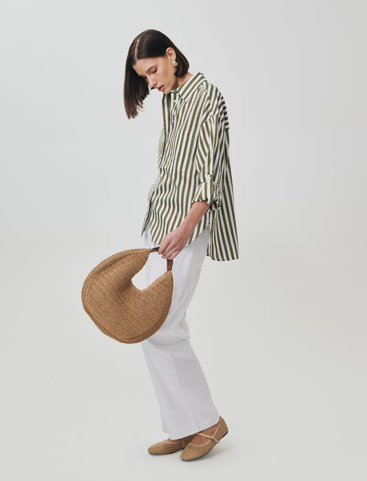 Long Sleeve Striped Shirt - 