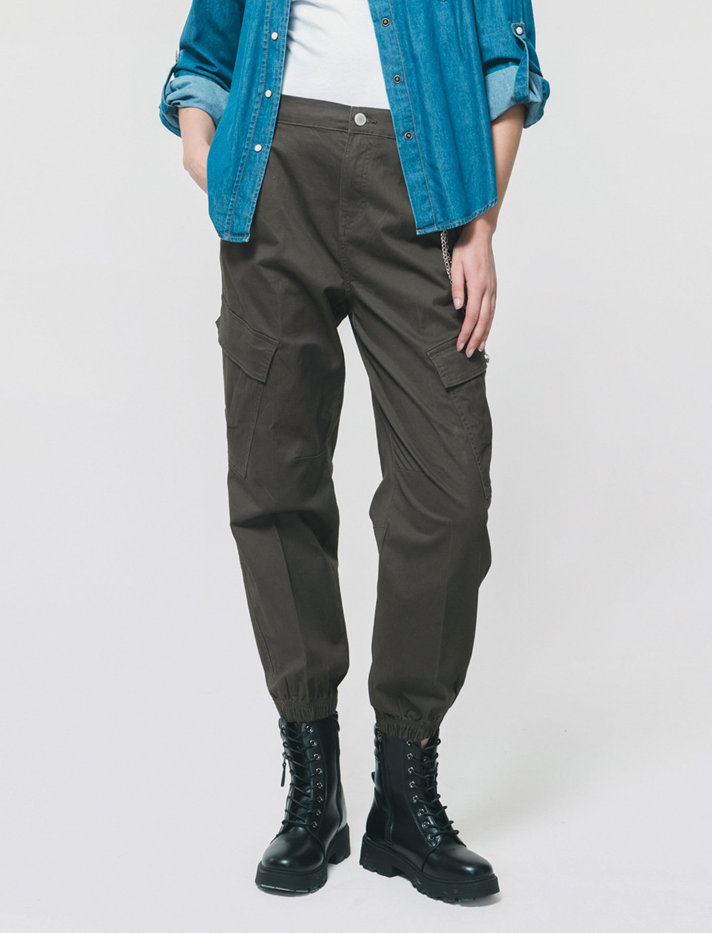 Pantalone con Catena e Elastico - Ve.milit.